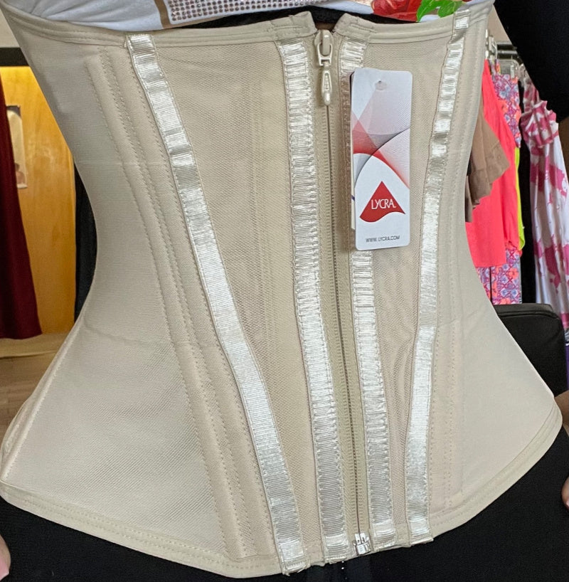 Chaleco de 15 varillas cintura de avispa