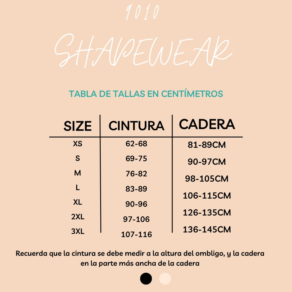 Faja alta compresión corta 105CR