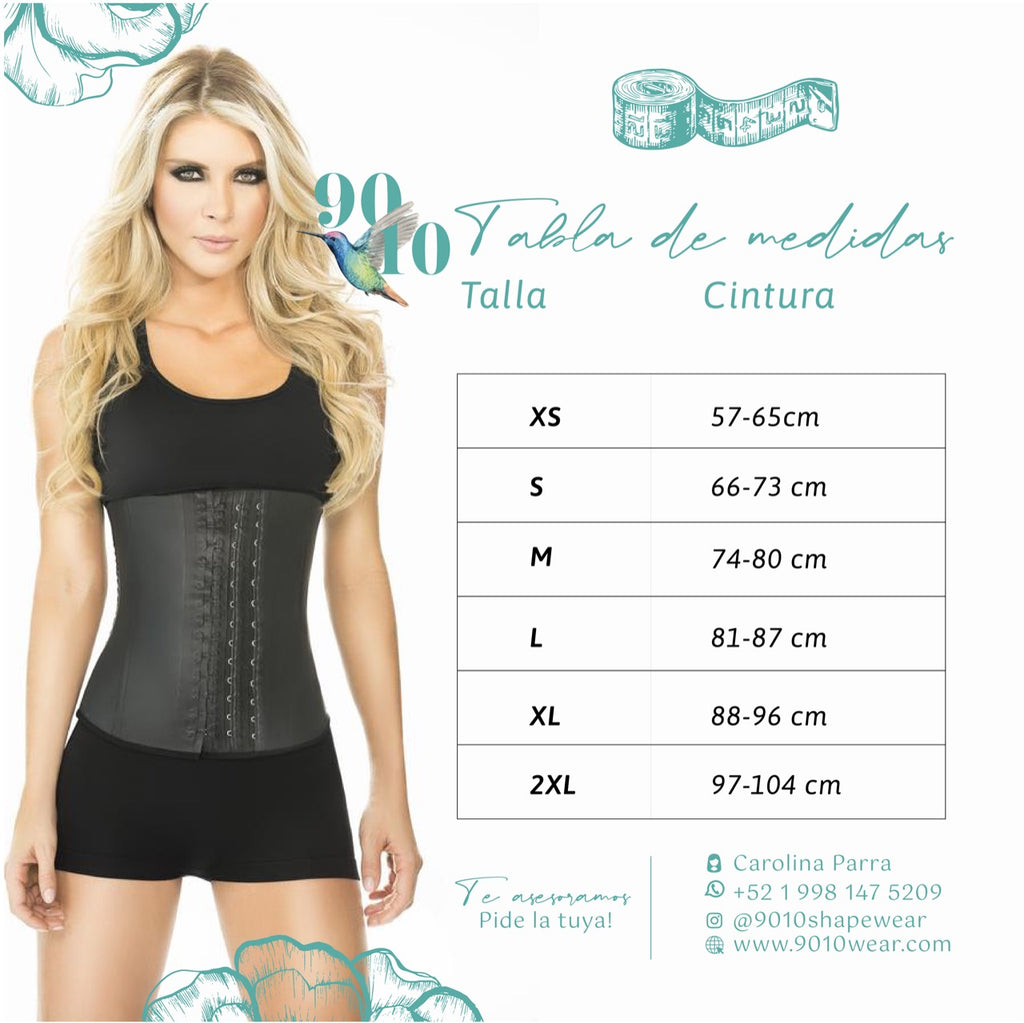 Cinturilla de avispa de 15 varillas y cierre